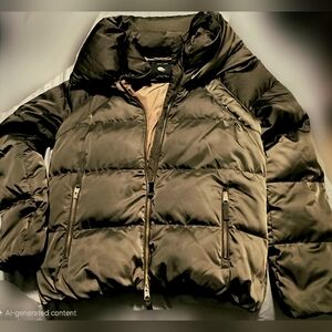 ZARA Cropped Puffer Down Jacket
